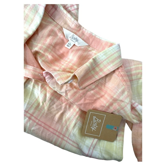 Bixby Nomad Girls Button Up Flannel Long Sleeve Large 12-14 - Picture 3 of 3